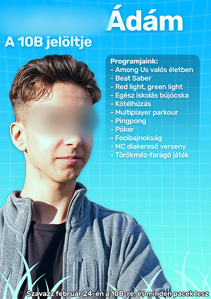 10.B campaign programs poster